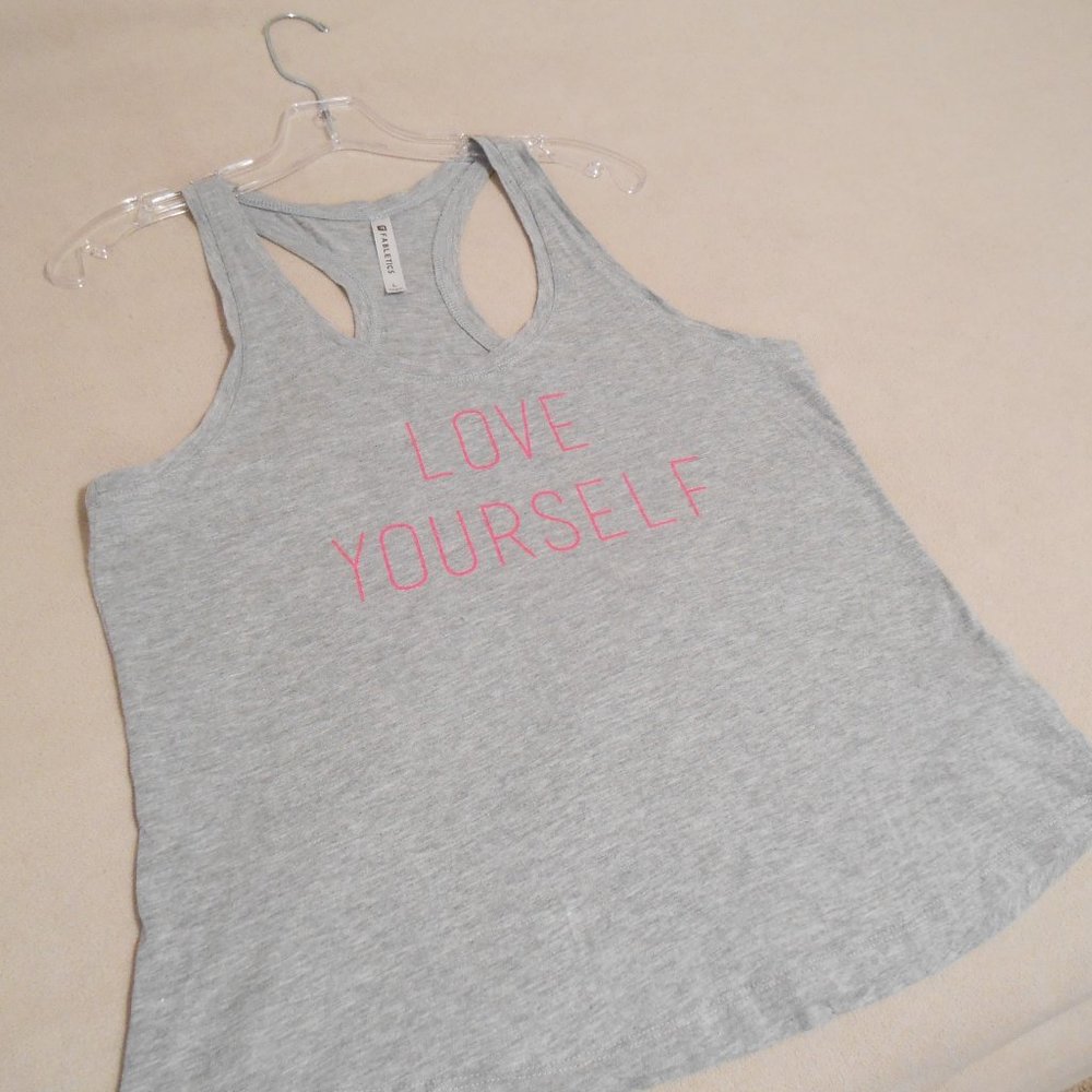 **CLEARANCE** Fabletics Love Yourself Racerback Tank Top